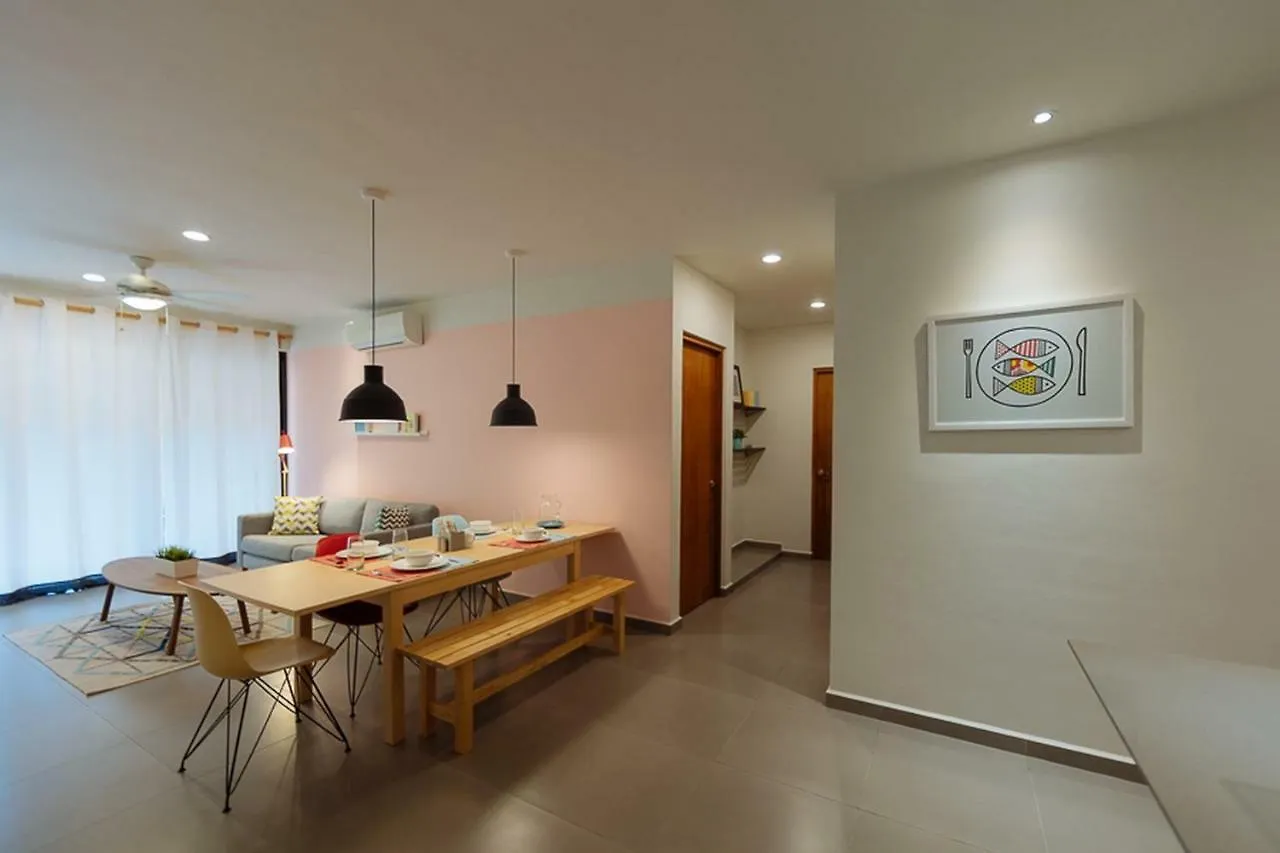 Sweet 2Br Condo Walking Distance To Everywhere By Happy Address Playa del Carmen 0*,